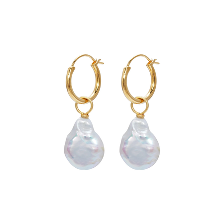 Olamii Mother of Pearl Earrings