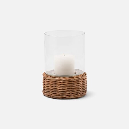 Pigeon & Poodle Aquinnah Honey Rattan Hurricane