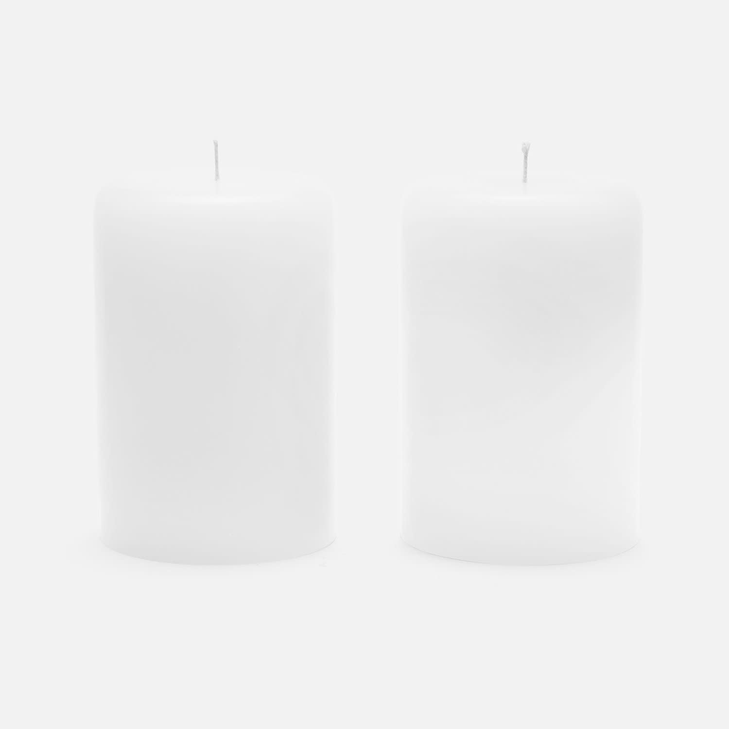 Blue Pheasant 4"Dx6"H Pillar Candles - Boxed Set of 2