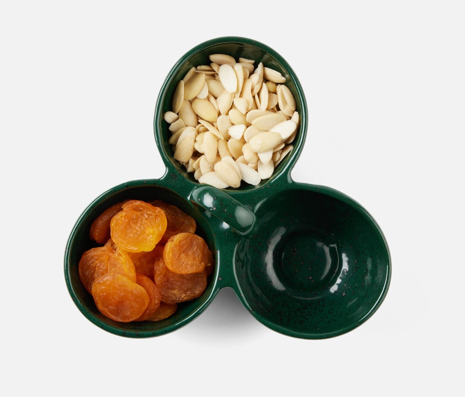 Blue Pheasant Desmond Dark Green Salt Glaze Snack Bowl