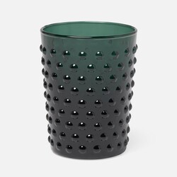 Blue Pheasant Sofia Smokey Green Tumbler Glass