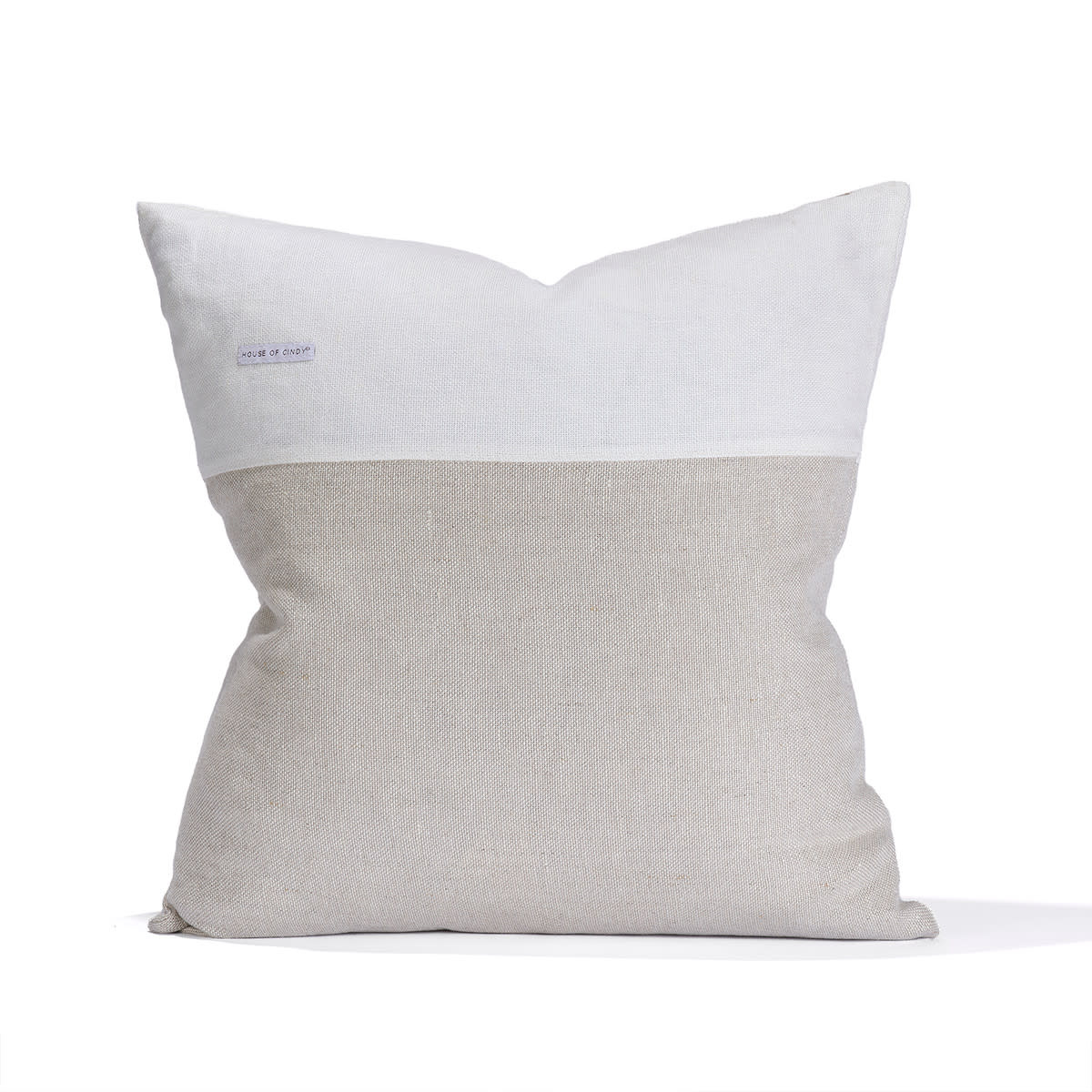 House of Cindy Stan Pillow Blanc 20"x20"