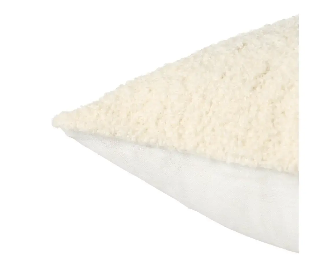 Jaipur Living Origins Wool Pillow White 22x22