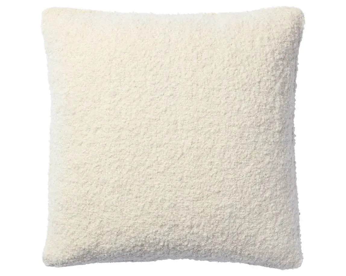 Jaipur Living Origins Wool Pillow White 22x22