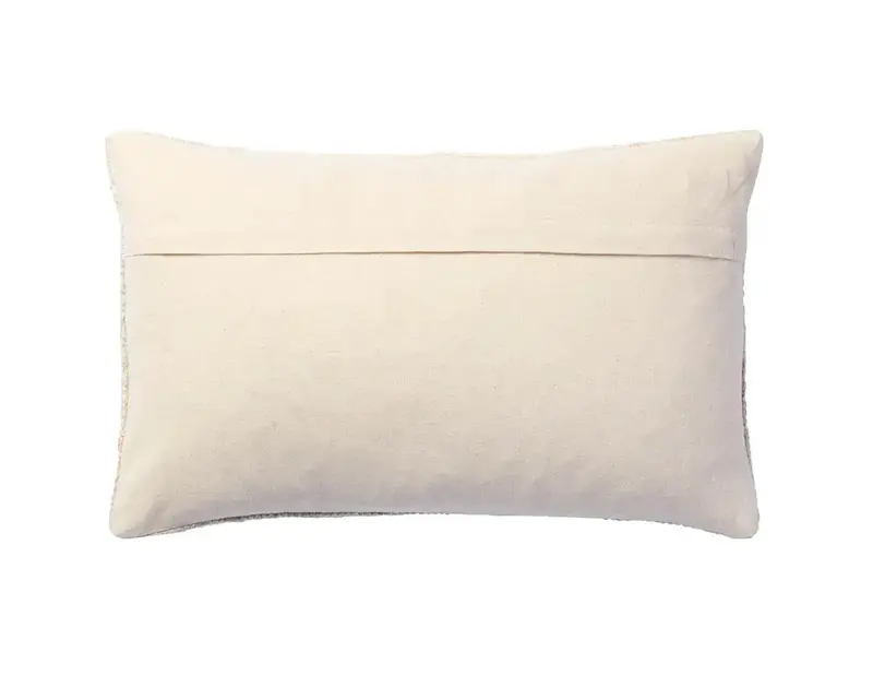 Jaipur Living Origins Lumbar Pillow White 13x21
