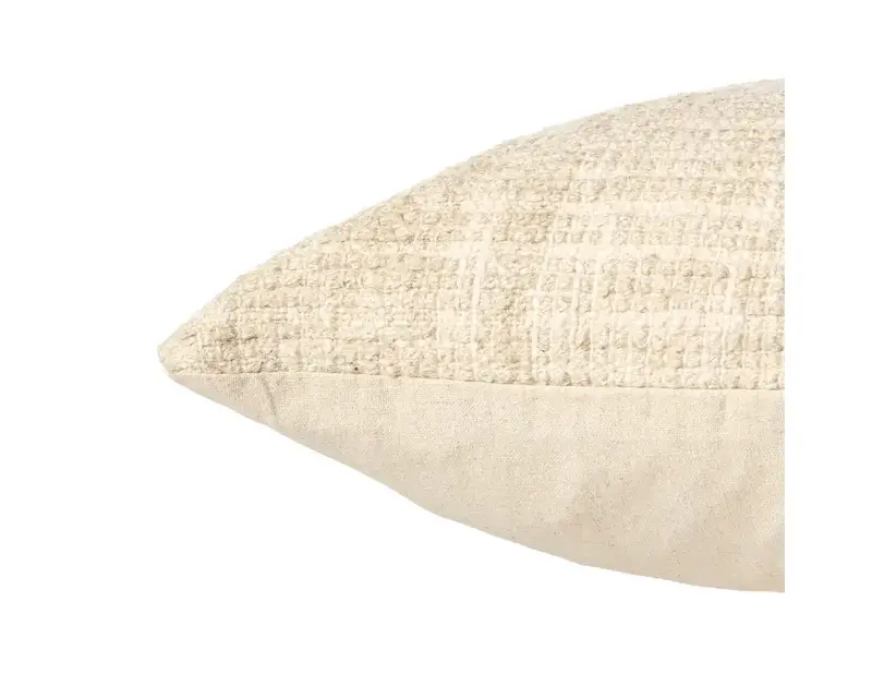 Jaipur Living Origins Lumbar Pillow White 13x21