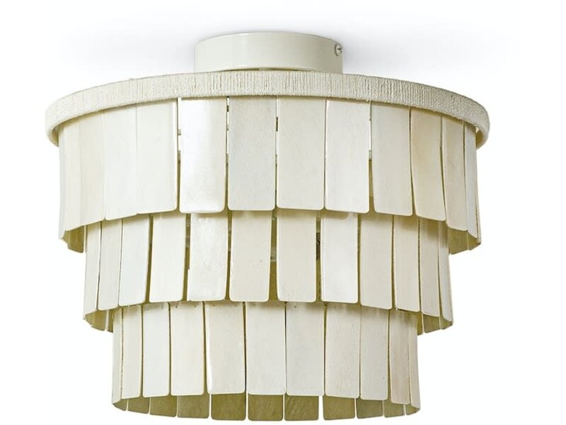 Palecek Juliet Semi Flush Mount 15"D X 12.25"H