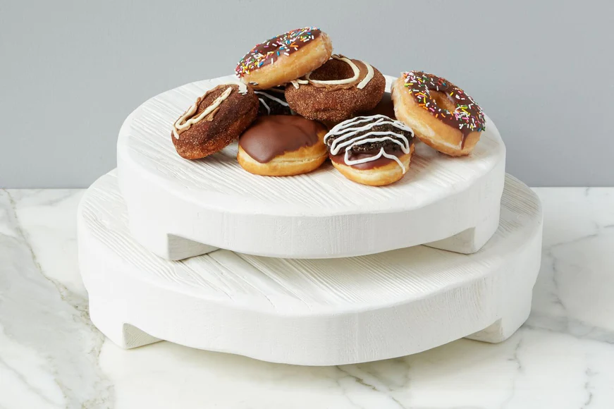 Etu Home Bianca White Round Trivet