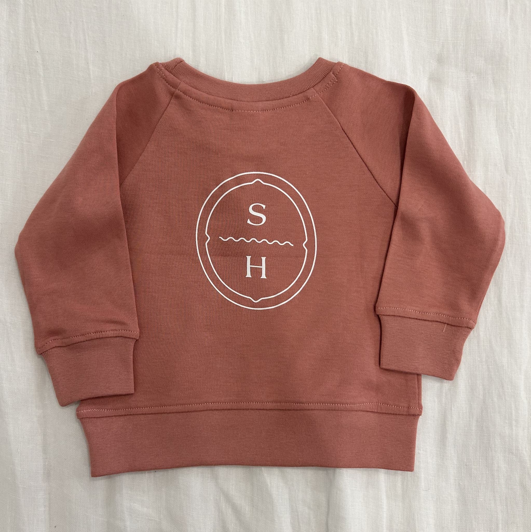Saltwater House Saltwater Baby Sweatshirt - Rose