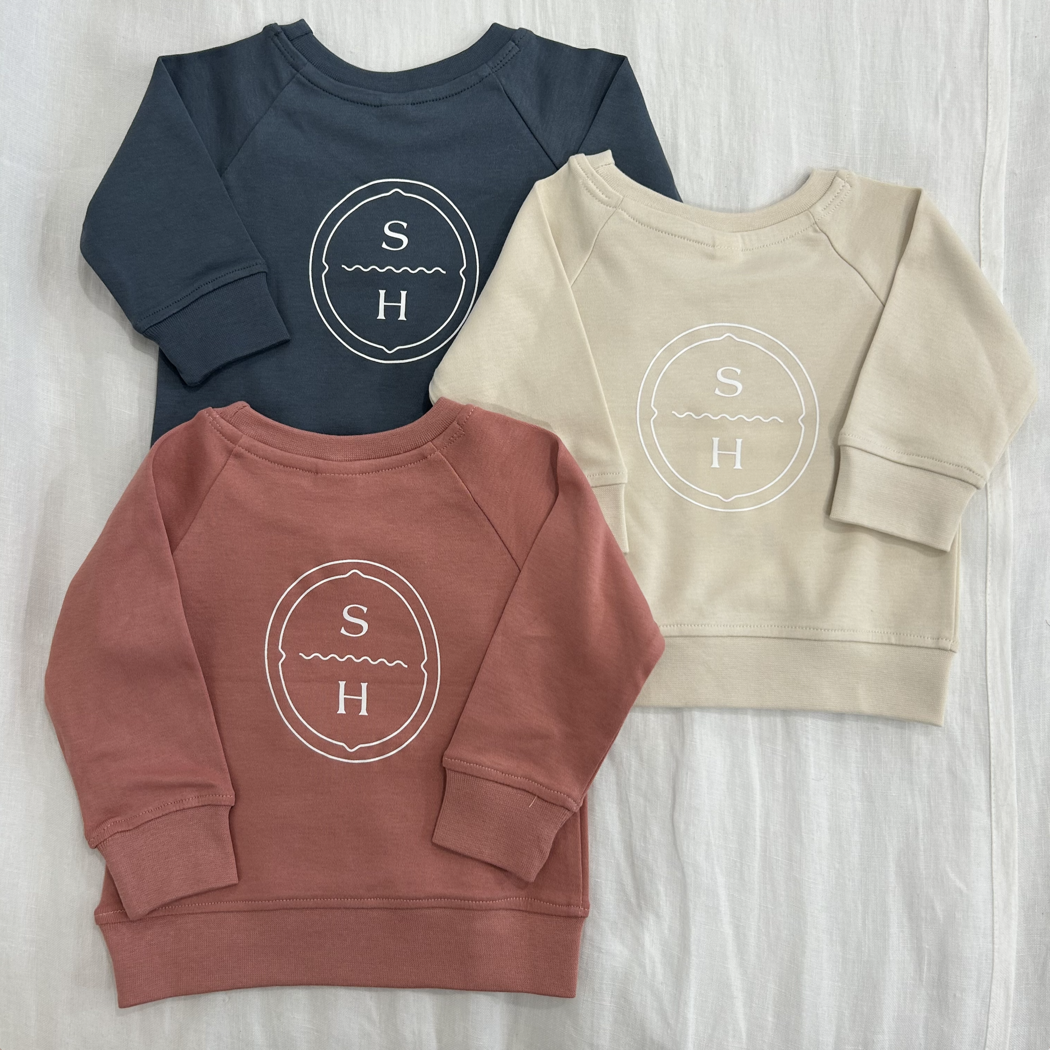 Saltwater House Saltwater Baby Sweatshirt - Rose