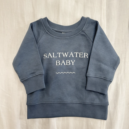 Saltwater House Saltwater Baby Sweatshirt - Navy