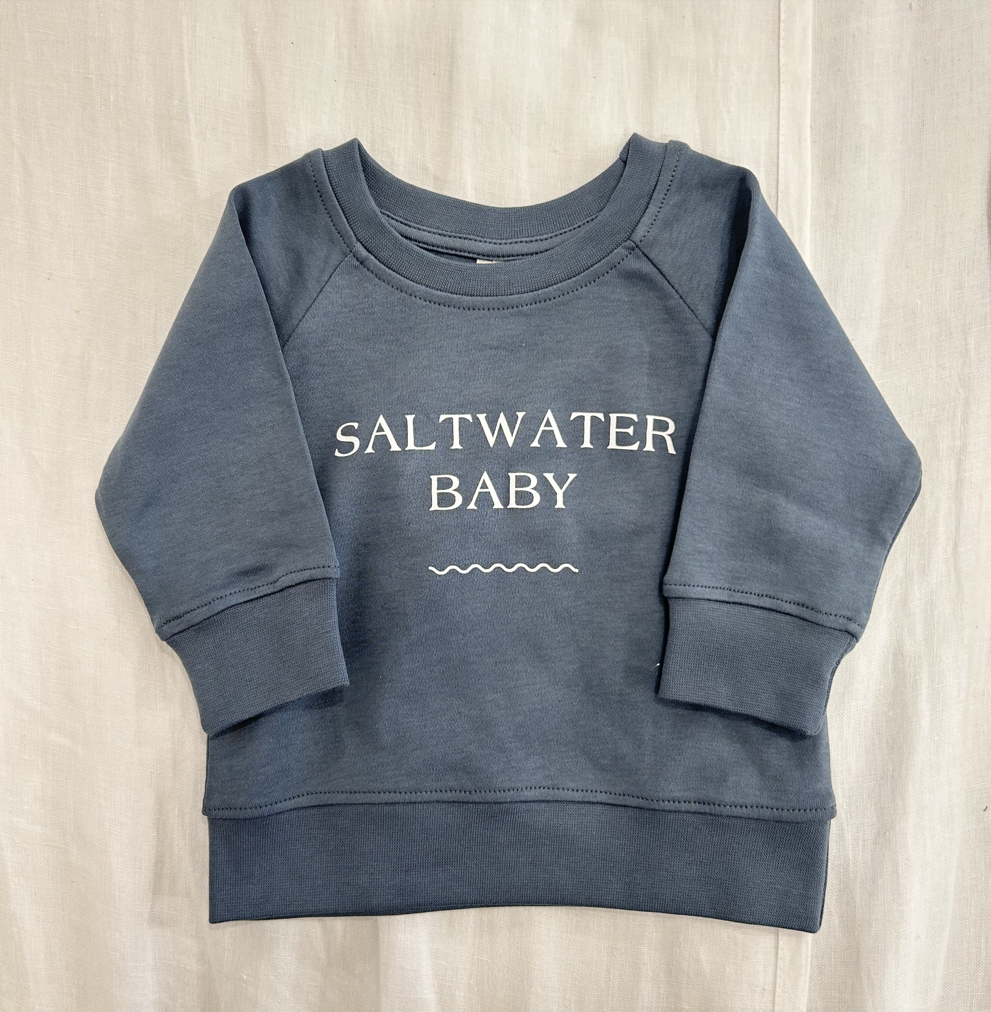 Saltwater House Saltwater Baby Sweatshirt - Navy