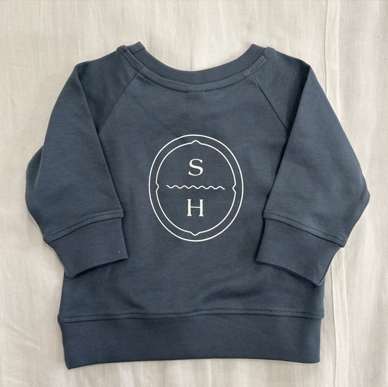 Saltwater House Saltwater Baby Sweatshirt - Navy