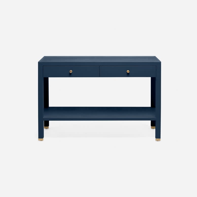 Made Goods Jarin Console Faux Belgian Linen