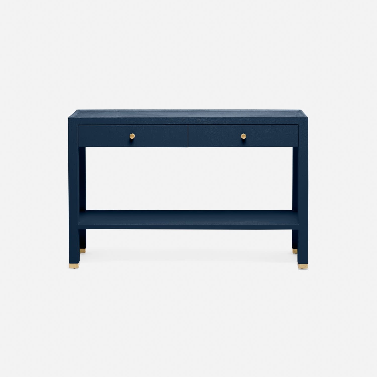 Made Goods Jarin Console Faux Belgian Linen