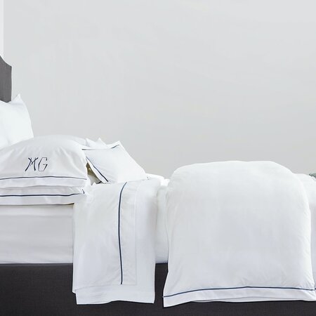 Matouk Bergamo Sheet White