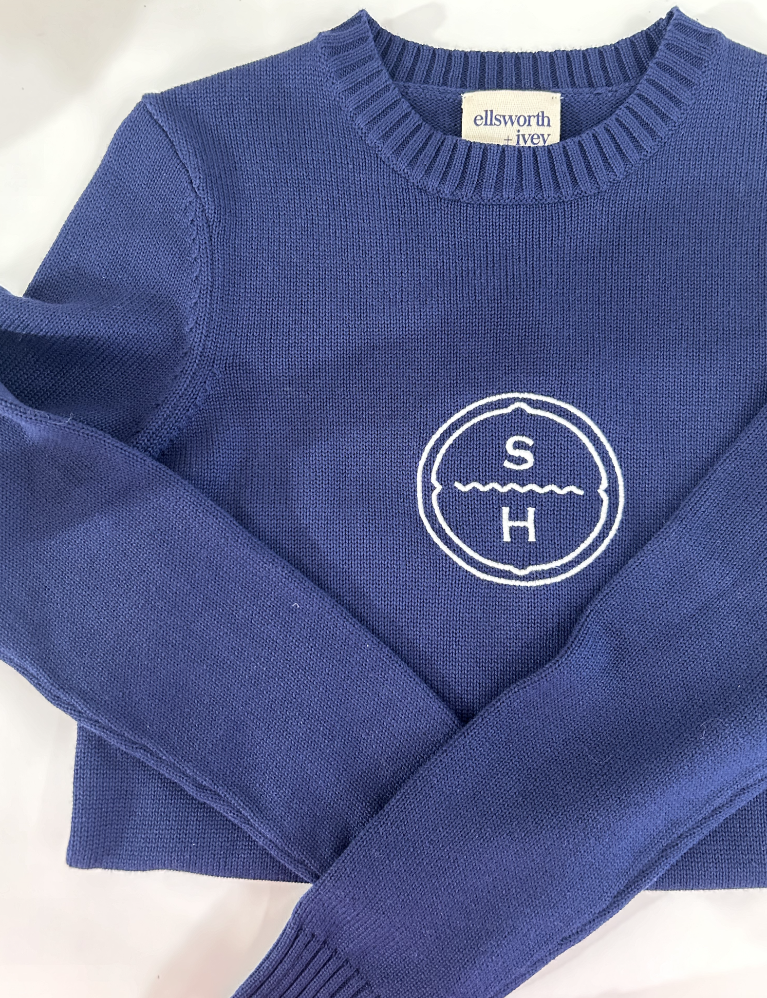 Saltwater House Saltwater House Navy Sweater