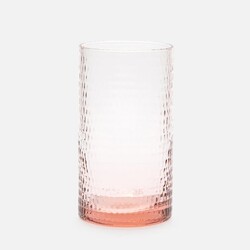 Blue Pheasant Duncan Pink Highball Glass