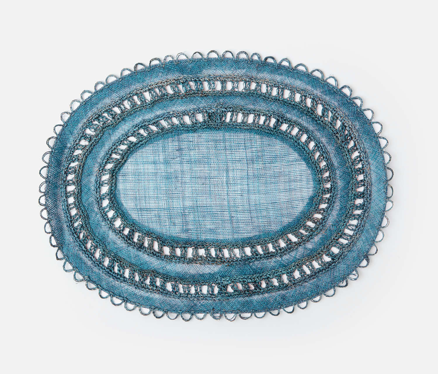 Blue Pheasant Carmine Deep Blue Placemat