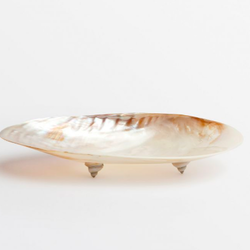 Blue Pheasant Lucy Cream MOP Large Tray