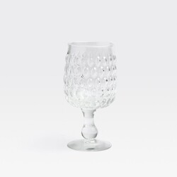 Blue Pheasant Claire Clear Water Goblet