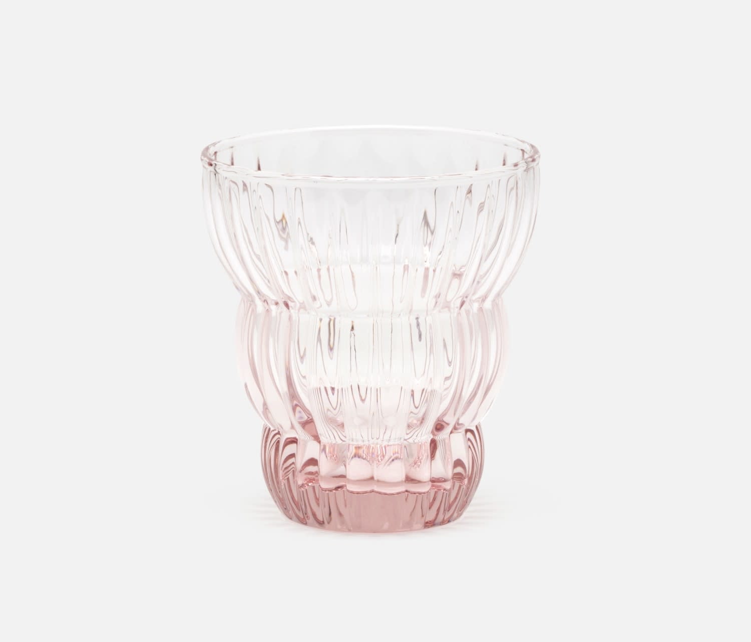 Blue Pheasant Meredith Pink Tumbler Glass
