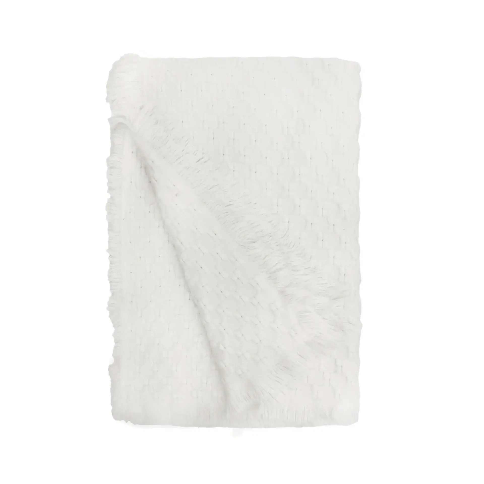 Pom Pom at Home Delphine Ivory Oversized Throw 60x90