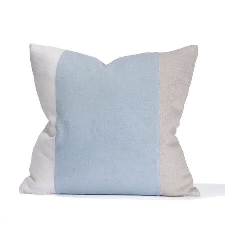 House of Cindy Marina Pillow French Blue 22"x22"