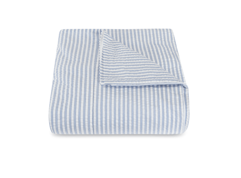 Matouk Matteo Duvet Cover Azure