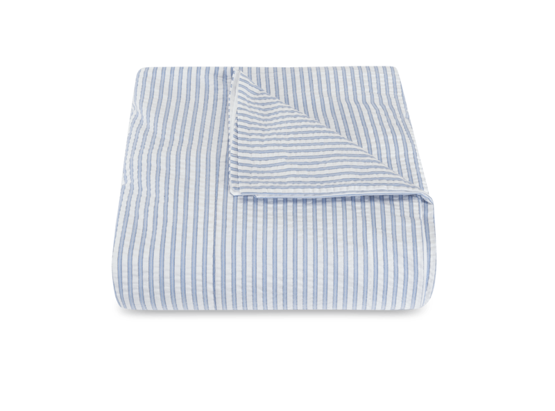 Matouk Matteo Duvet Cover Azure