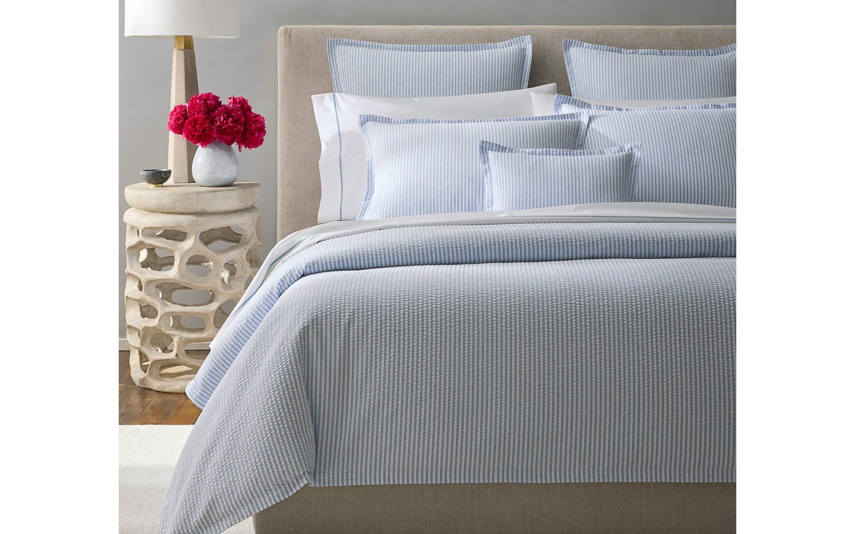 Matouk Matteo Quilt Azure