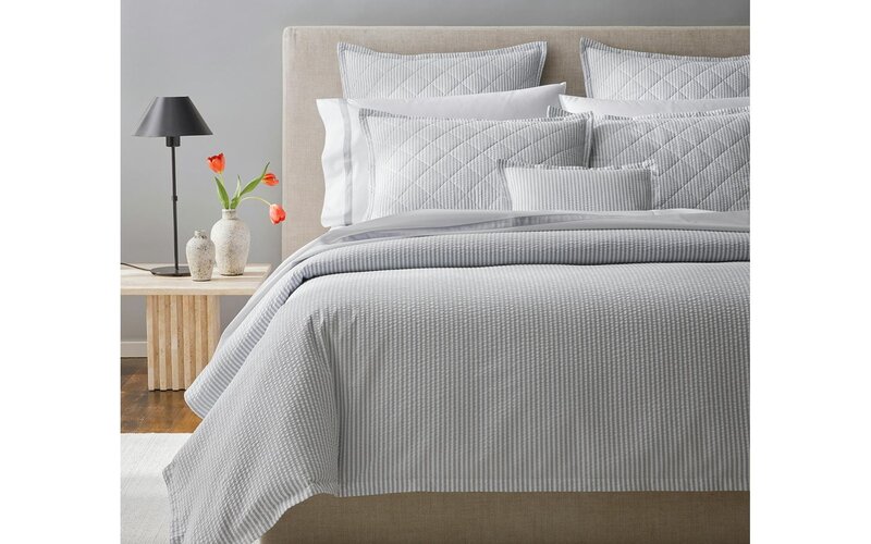 Matouk Matteo Duvet Cover Natural