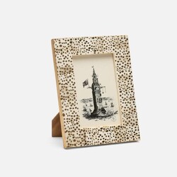 Pigeon & Poodle Ismailia Frame Spotted Gold Bone
