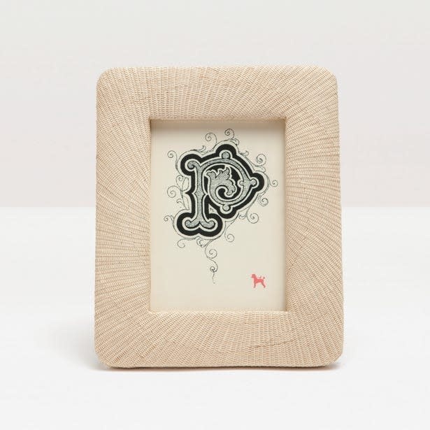 Pigeon & Poodle Ancona Frame Natural Fine Buntal