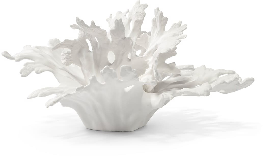 Palecek Hana Porcelain Decor 20.5"w x 17.5"dp x 10.5"h