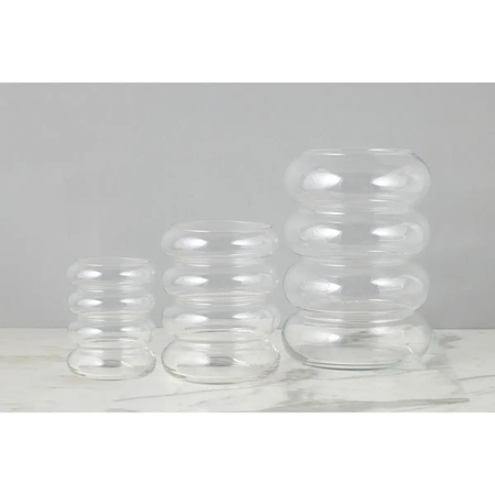 Etu Home Scallop Flower Vase