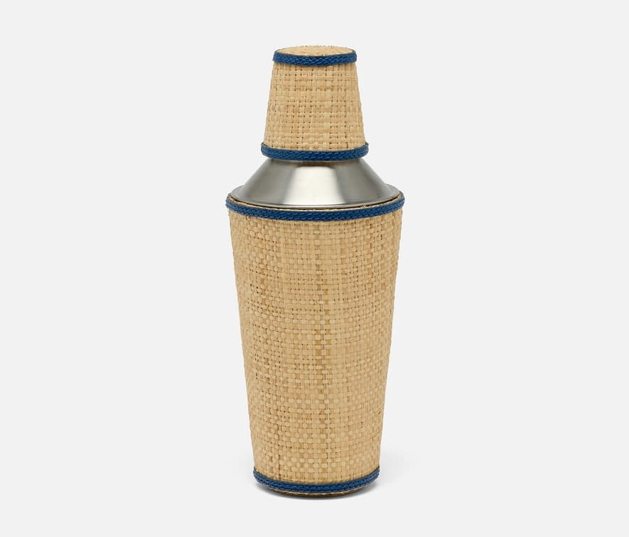 Blue Pheasant Gable Natural/Navy Cocktail Shaker