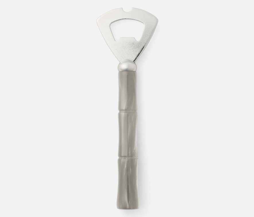 Blue Pheasant Lulu Clear Gray/Polished Silver Bottle Opener