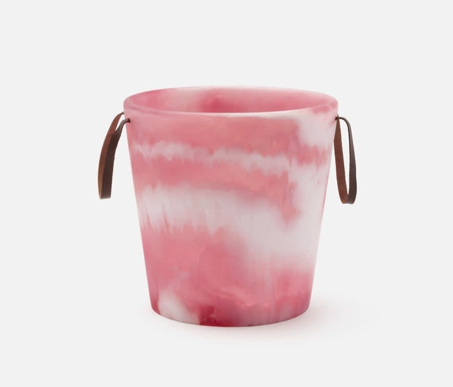 Blue Pheasant Wesley Pink Swirl Champagne Bucket