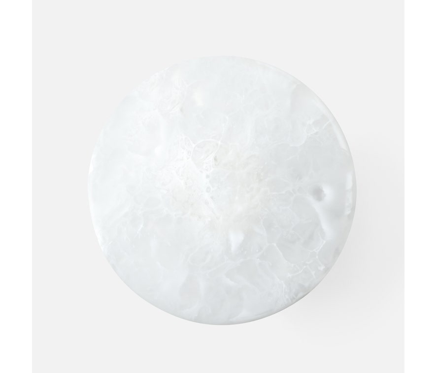 Blue Pheasant Hugo White Swirl Cake Stand Large