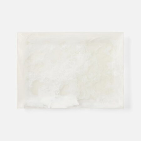 Blue Pheasant BEATRIX, White Swirled, Serving Tray, Extra Large, Resin