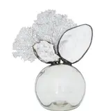 Jamie Dietrich Clam Geode Silver Seafan Float - Medium