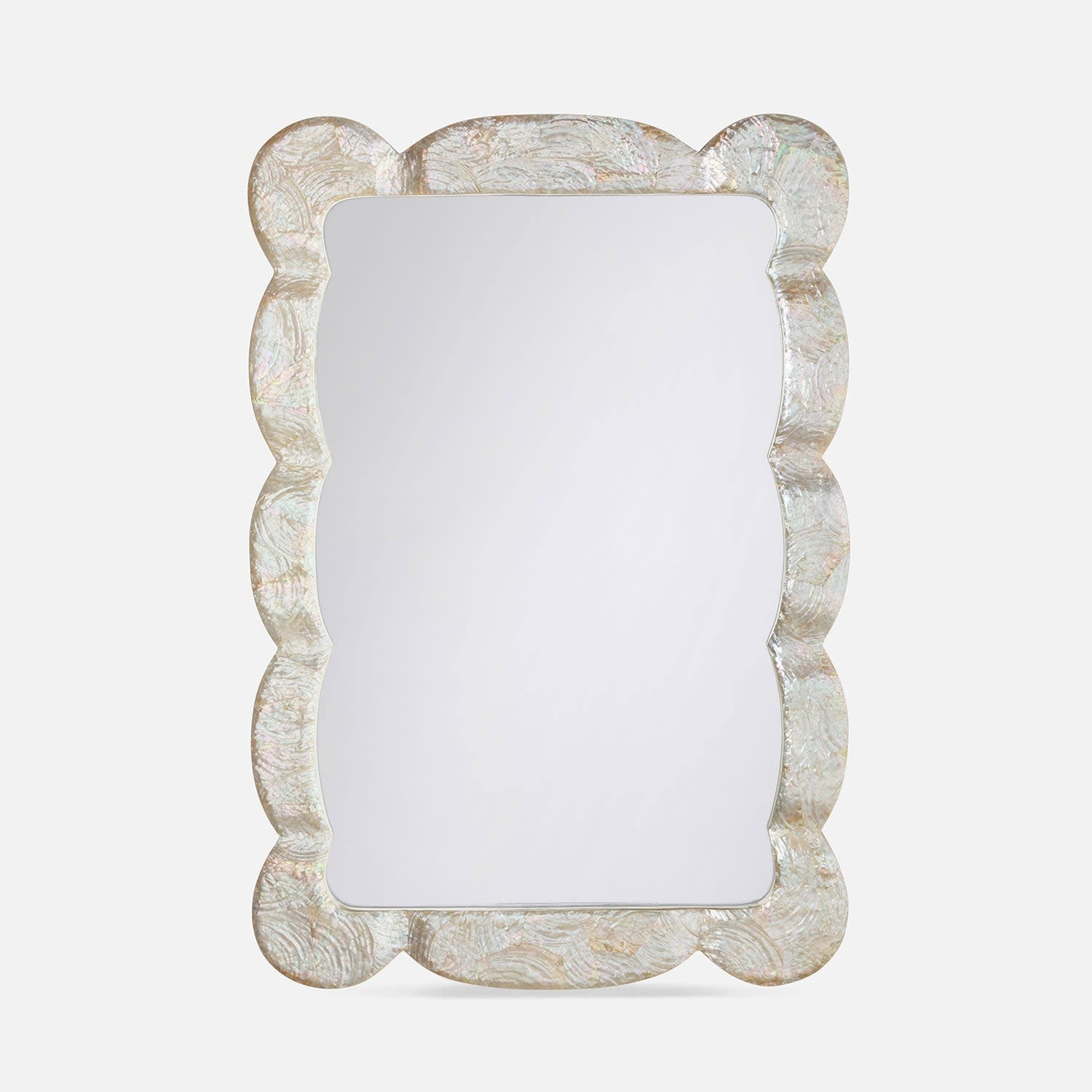 Made Goods Libby Kabibe Shell Mirror 26"W x 38"H