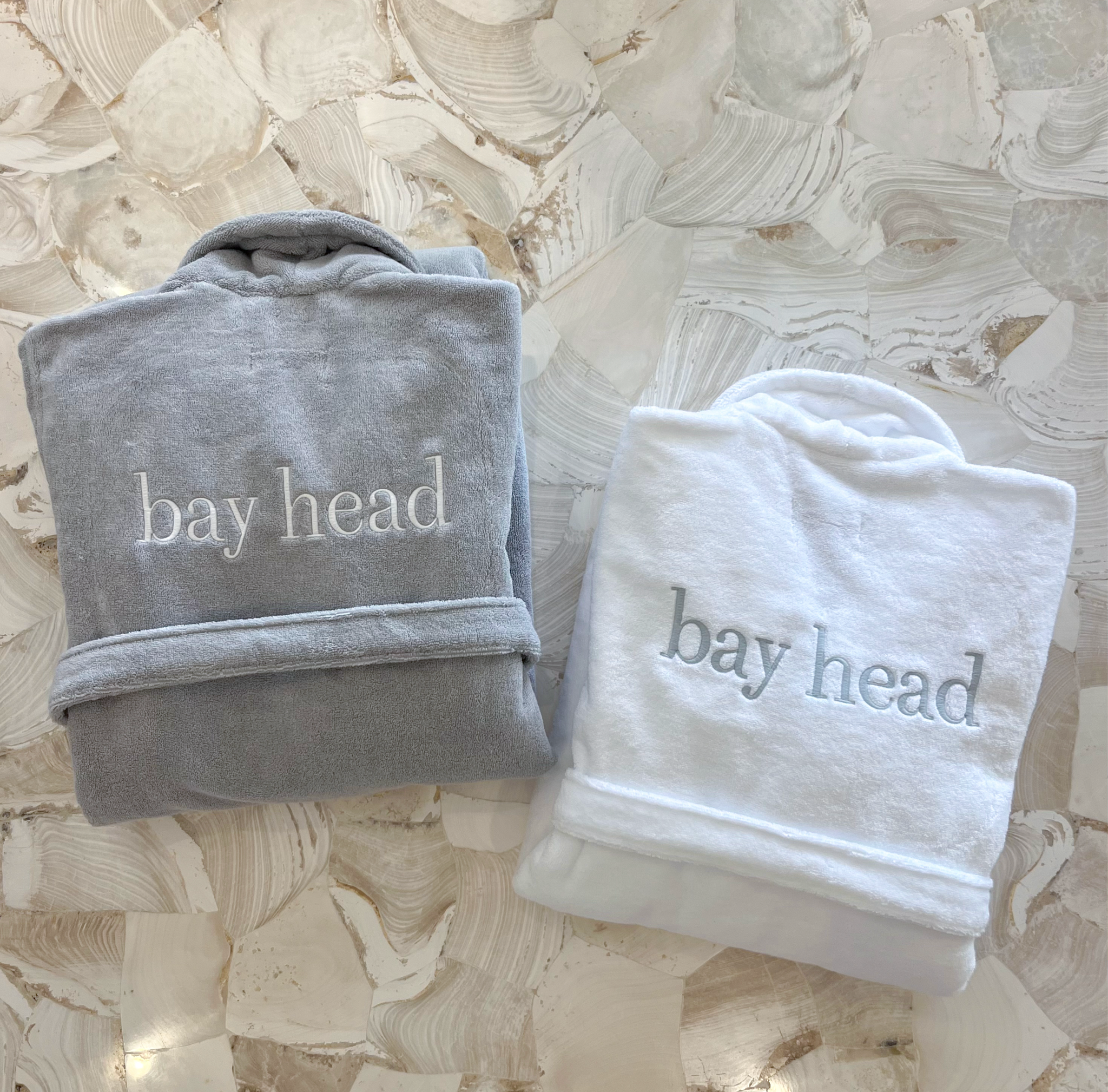 Matouk Bay Head Bath Robe Pool