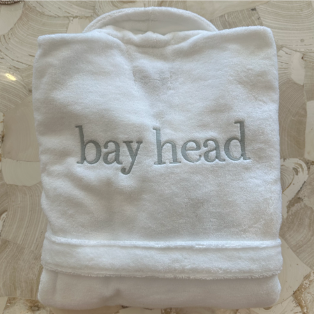 Matouk Bay Head Bath Robe White