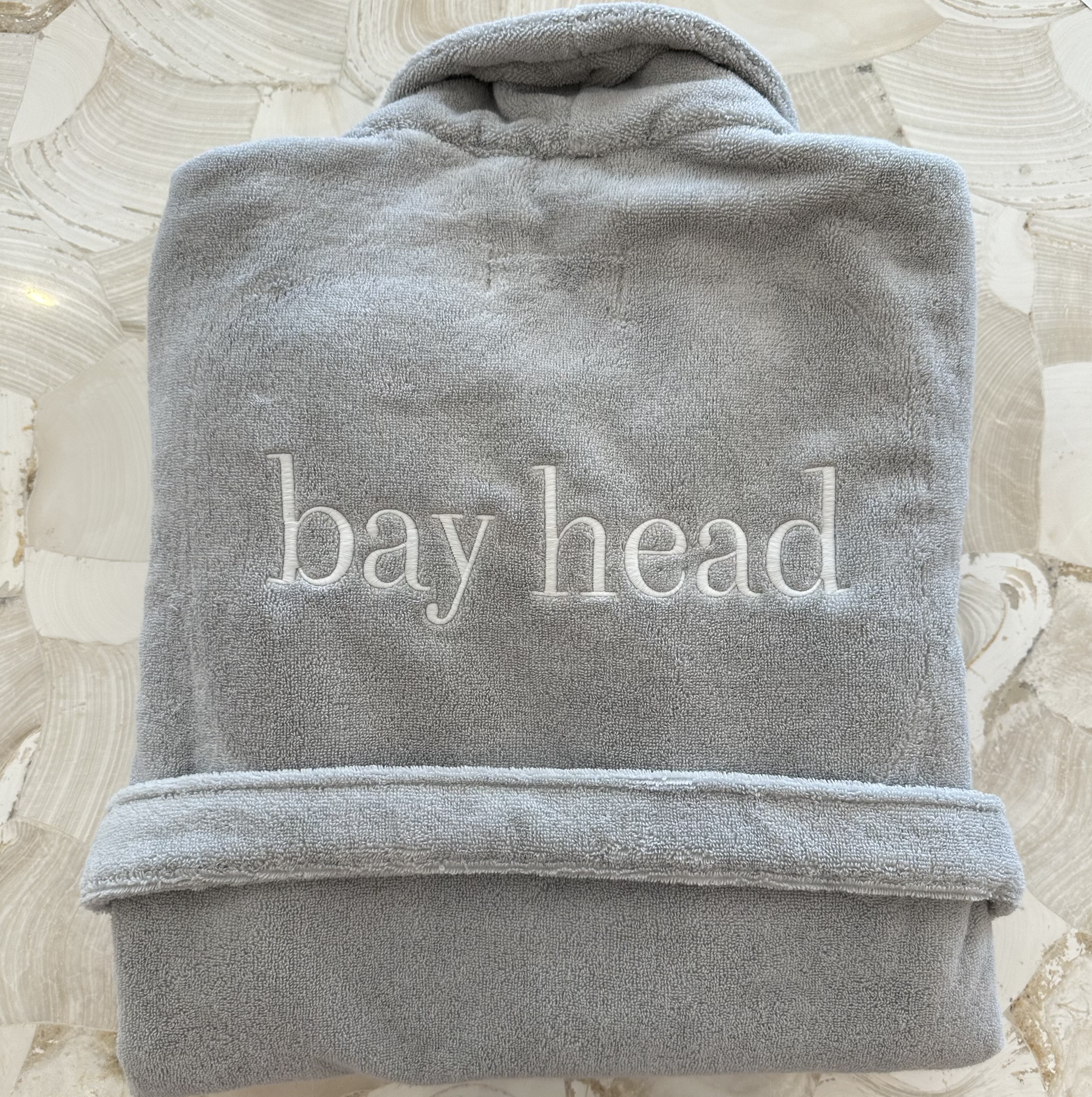 Matouk Bay Head Bath Robe Pool