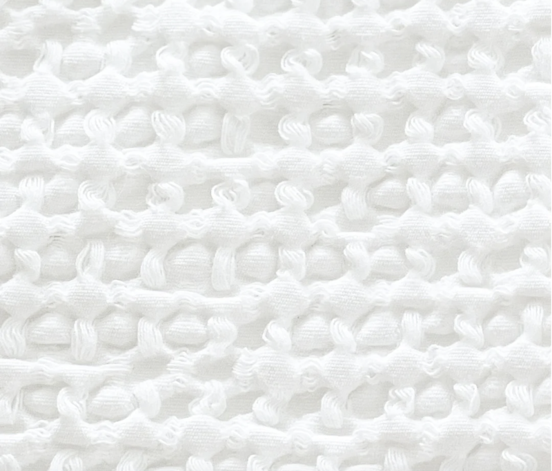 Anaya Home Cool Cotton White Waffle Weave Pillow 26x26
