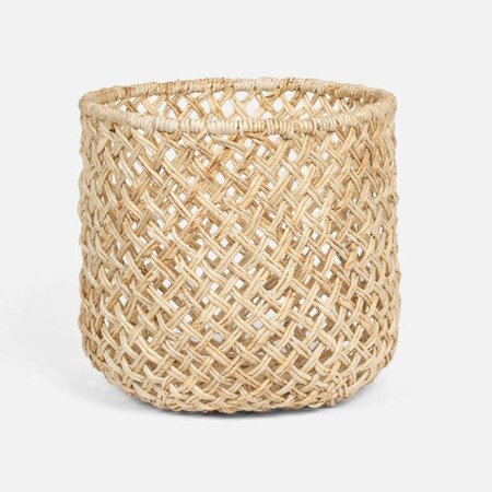 Pigeon & Poodle Kearny Bleached Banana Bark Basket