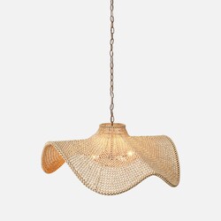 Made Goods Lourdes Chandelier 32"D x 13"H