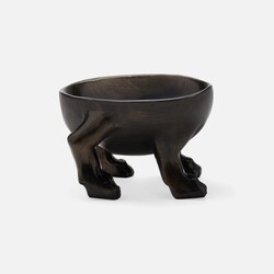 Made Goods Roman Bowl Small Antiqued Bronze Resin